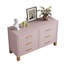 Commode double 6 tiroirs en bois robuste-1876952327