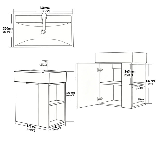 Dimensions du produit