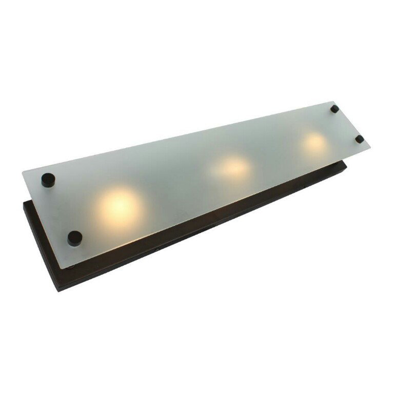 Hugh 3 - Light Dimmable Bath Bar, Oil Rubbed Bronze