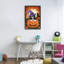«Cat Peeking» par Jack-o-Lantern, cadre flottant, conception de Jean-François-1981065579-1981065576