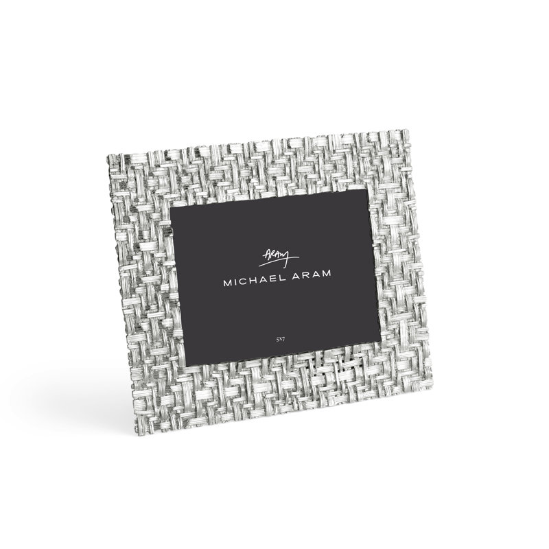 Palm Frame, 5" x 7", Silver
