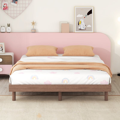 Modern Floating Platform Bed Frame