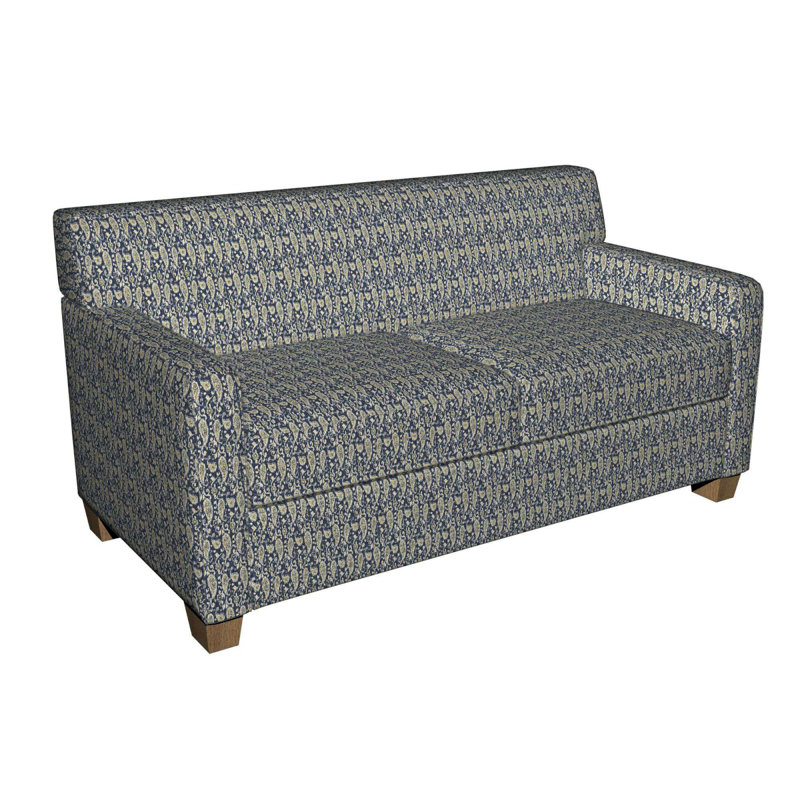 Tissu cachemire, Bleu 3