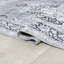 Frutuosa Bohemian Distressed Chenille Machine-Washable Grey/White Rug-88570916