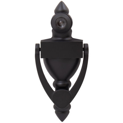 Door Knocker With 160 Viewer, 4 Inches, By Stone Harbor Hardware