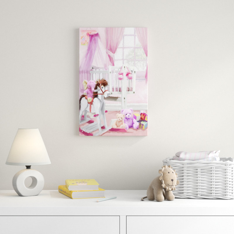 « baby fille », art sur toile, H 19 po x l 12 po x P 2 po
