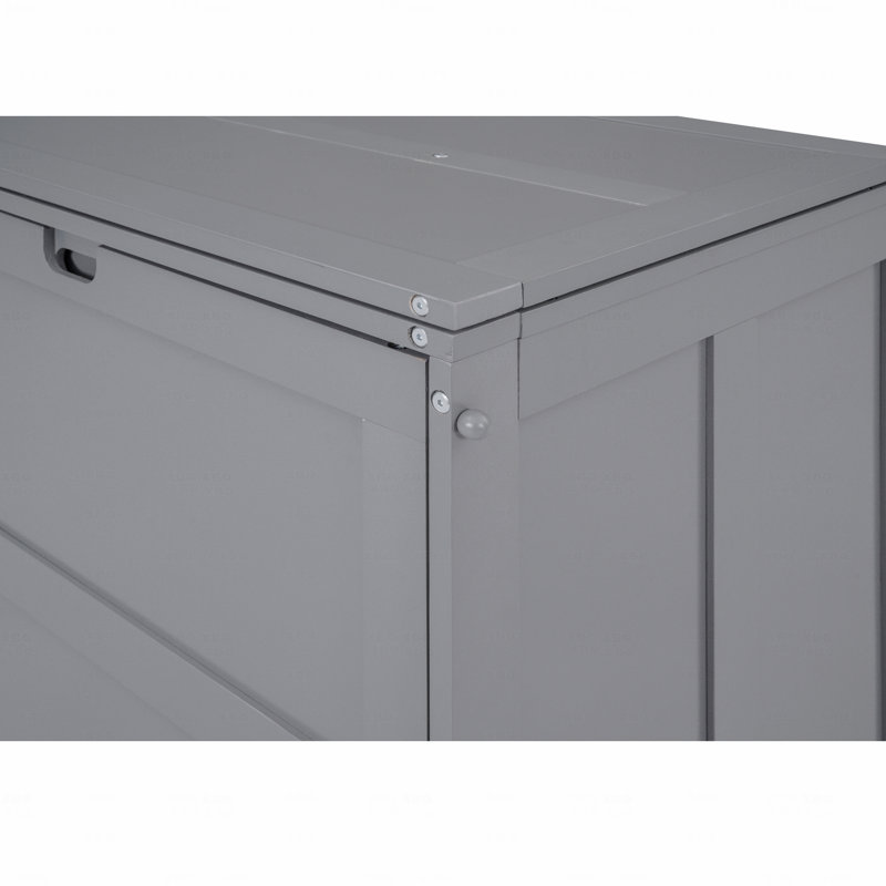 Gloricely Storage Bed, Gray
