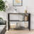 Narrow Sofa Table With Storage Shelf-2114027746