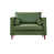 Green Faux Leather
