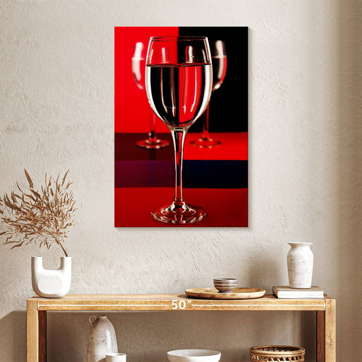 Elephant Stock Abstract Wine Glasses | Wayfair