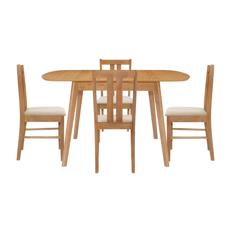 Ahwahnee 4 - Person Butterfly Leaf Dining Set