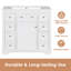 Ensemble de meuble-lavabo avec lavabo, une armoire et six tiroirs-780872808-780872809