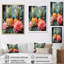 Impression sur toile Floral Pineapples Bouquet - Pineapple Bouquet IV-91229134