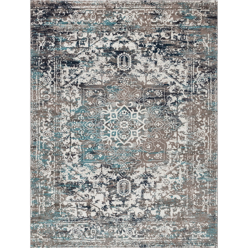 Inesse Oriental Indoor Rug, Rectangle 10' x 13'1"