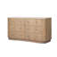 Boa 6 Drawer Dresser-Sandy Mindi Veneer