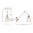Atika 1-Light Plug-in Optional Swing Arm-1156107627