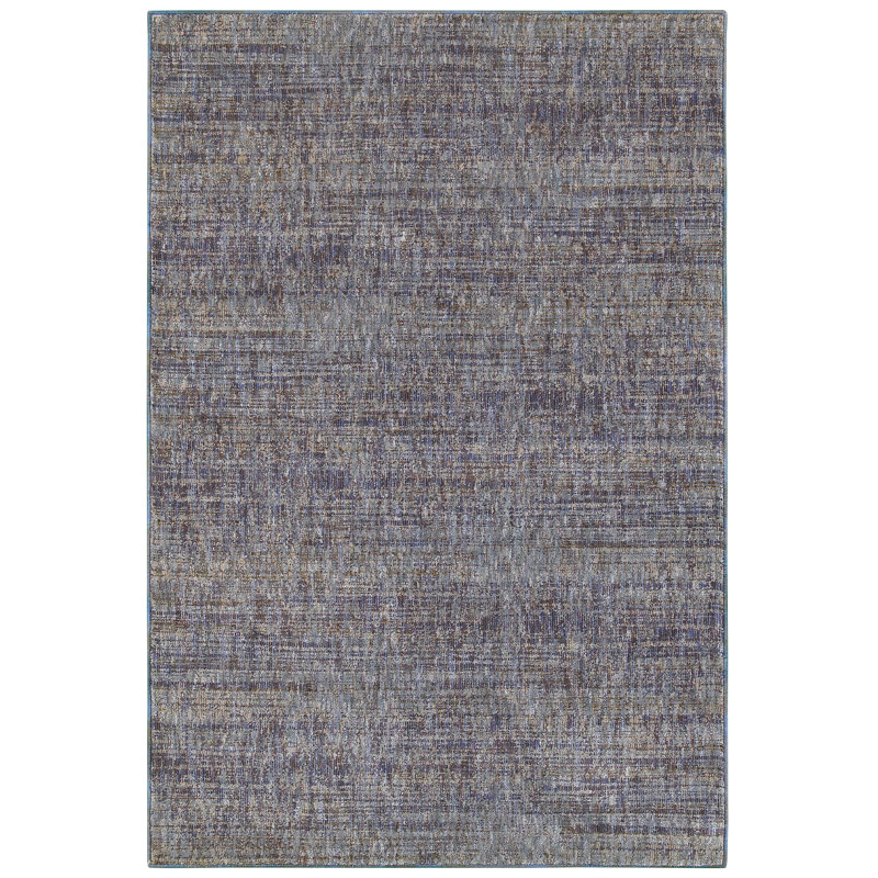 Tapis mauve / gris Bobby, Rectangle 8 pi 6 po x 11 pi 7 po