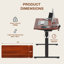 Bureau debout ajustable, bureau entier-472051443-422324789