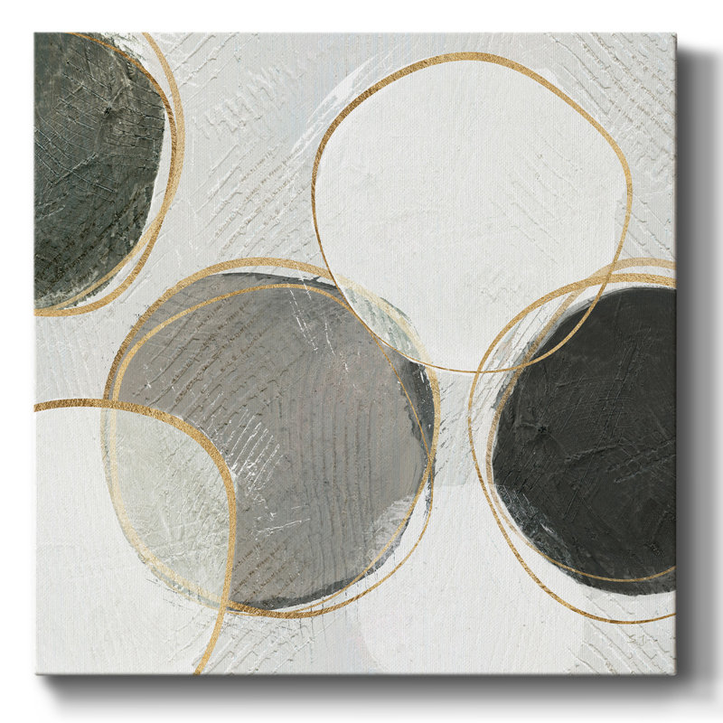 River River II - Toile tendue avec châssis, H 8 po x l 8 po