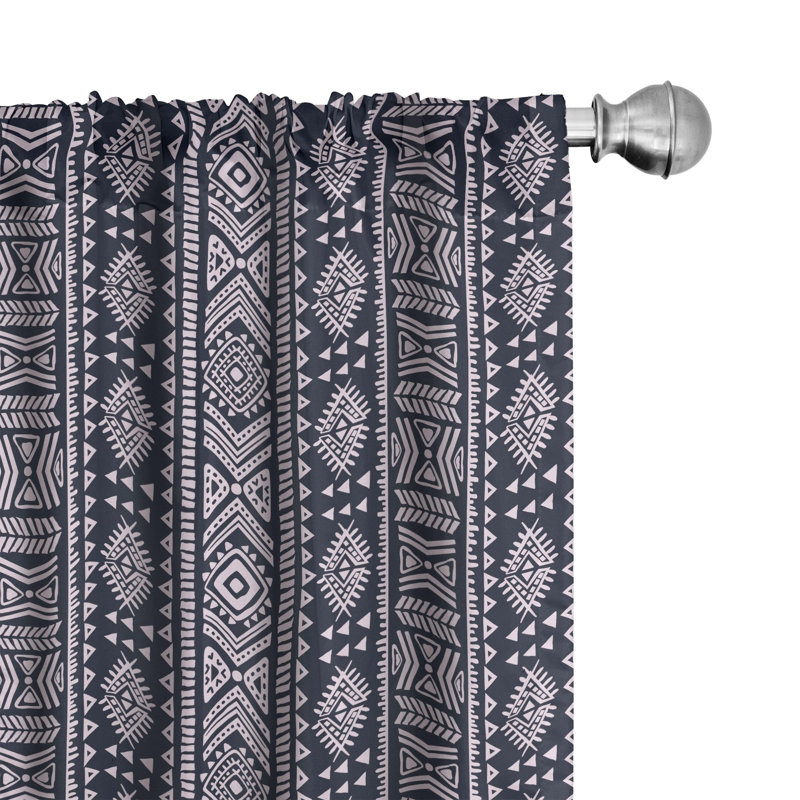 Semi-Sheer Rod Pocket Sliding Panel, 28" x 63"