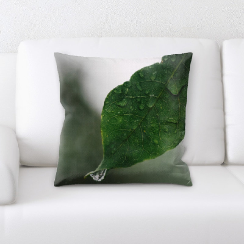 Microsuede Throw Pillow