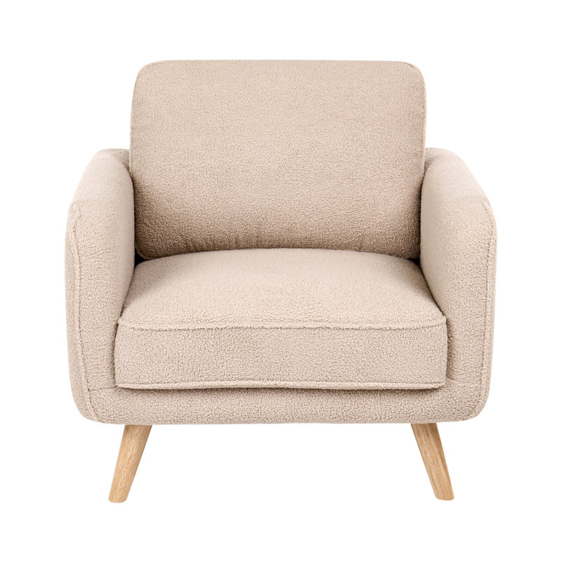 Armchair Akhil Boucle Beige
