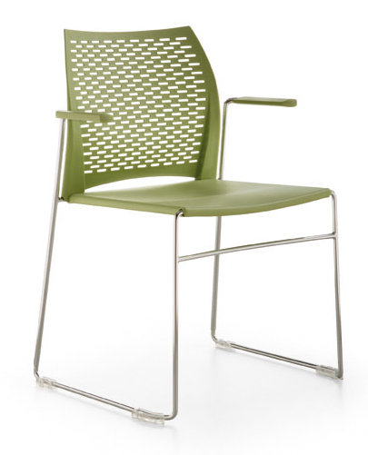 Chaise d'invité à traîneau réseau, Écume de mer