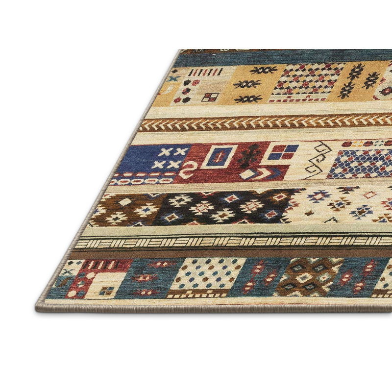 Abstract Indoor Rug, Rectangle 3' x 5'