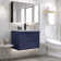Bathilde 24" Wall Mounted Single Bathroom Vanity with Ceramic Sink Top, Zinc Alloy Faucet, Floating Cabinet with Soft-Close Drawers