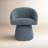 Kyo 24.4" W Chenille Swivel Barrel Chair-104828469
