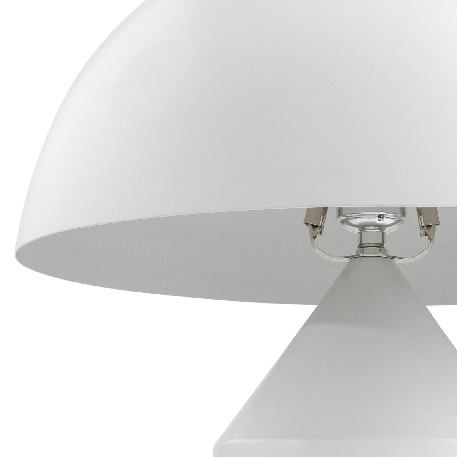 Jemma Metal Table Lamp, White