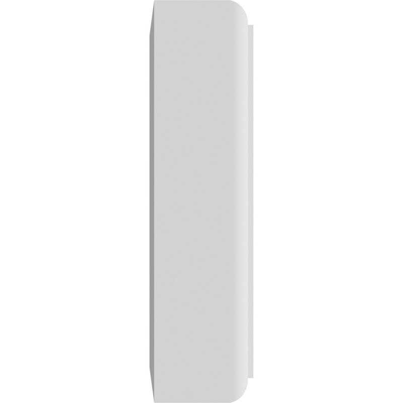 Standard Sedgwick Spiral Rosette With Rounded Edge, 4" H x 4" W x 1" D