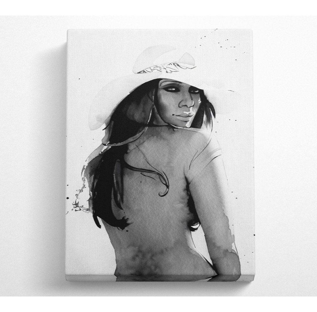 Jennifer Lopez - Kunstdrucke auf Leinwand - Wrapped Canvas