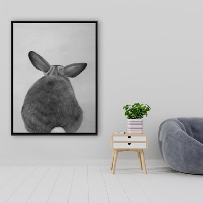 " Little Rabbit From Behind "