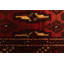 Tapis rouge Teimani 3 pi 1 po x 4 pi 4 po