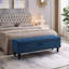Banc avec repose-pieds 59 po avec rangement-586243462
