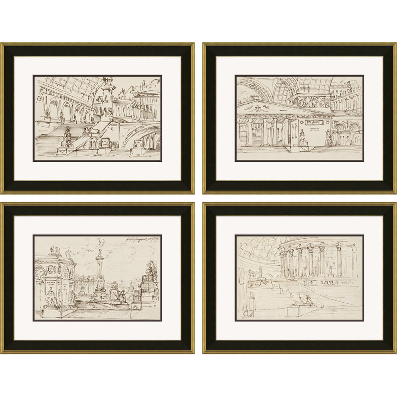 Sketches For Stage Design Painting by David