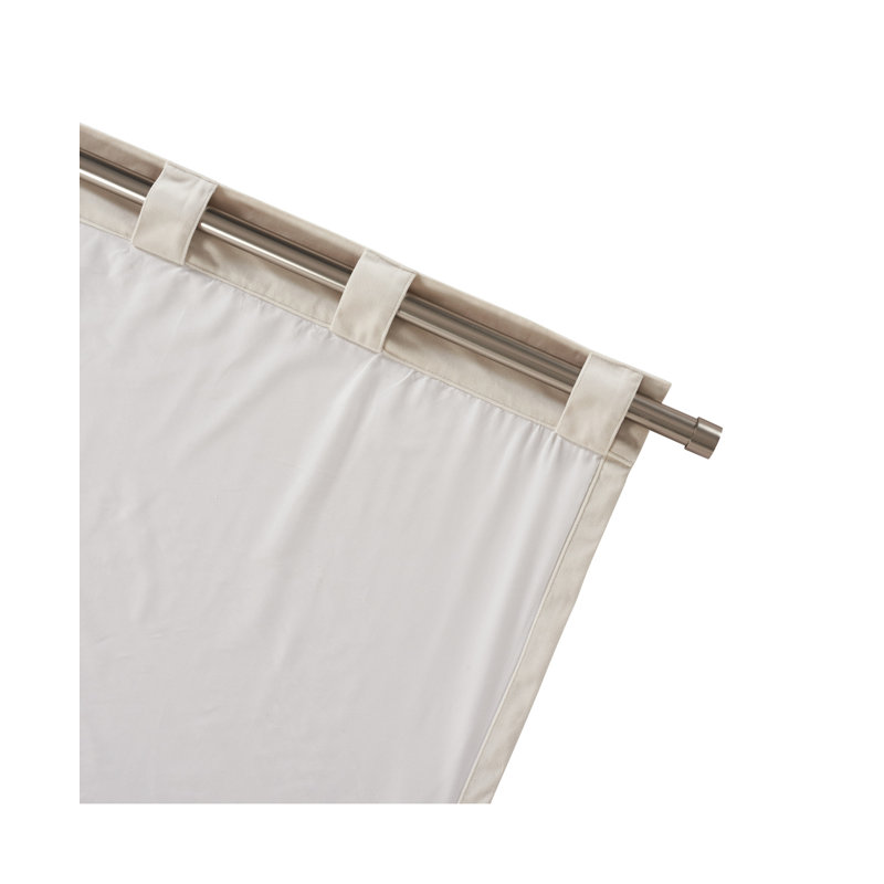 Stanton 144" Window Rod, 72" - 144", Silver