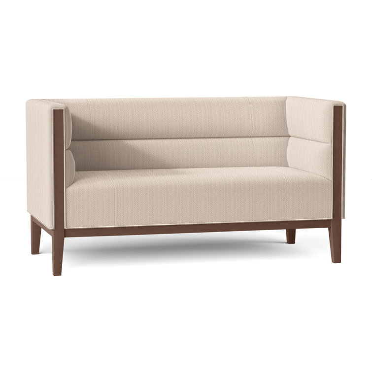 Dyson 58" Tuxedo Arm Loveseat