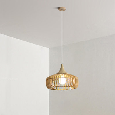 Modern Minimalist Wooden Dimmable Chandeliers