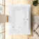 60" L x 48" W Elite Series Drop in Whirlpool Acrylic Bathtub with Center Drain in White