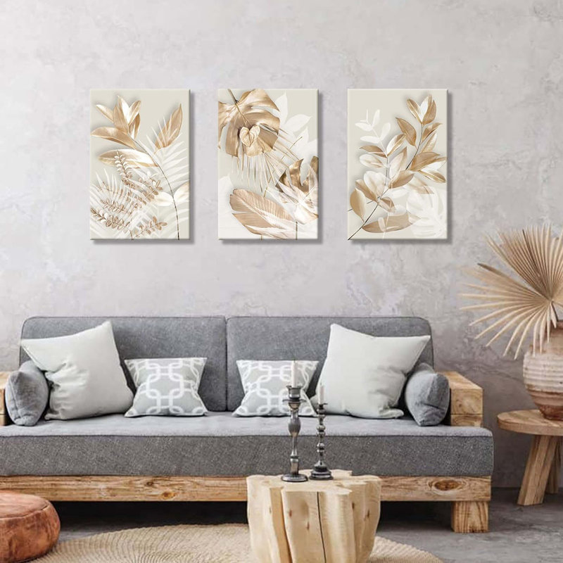 3 Piece Wrapped Canvas Print