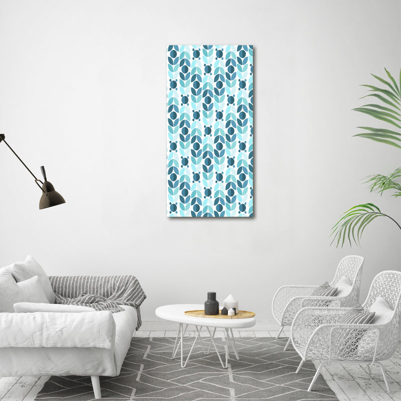 Geometric Background - Wrapped Canvas Print