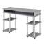 Bureau d'ordinateur Edwin No Tools avec prises intégrées-1485387858