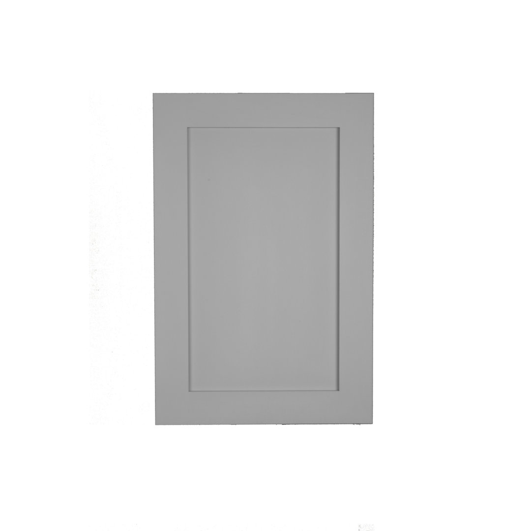 Frontline Shaker Recessed Frameless 1 Door Medicine Cabinet with Adjustable Shelves Timber Tree Cabinets 