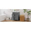 Meuble-lavabo 24 po avec lavabo en céramique 24 po, 2 tiroirs, 1 porte à fermeture en douceur Forest-313062367
