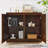 Arijit 39'' Sideboard, Buffet Cabinet, Storage Cabinet with 2 Outlet Holes