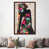 Toile avec cadre en bois classique est en rupture de stock