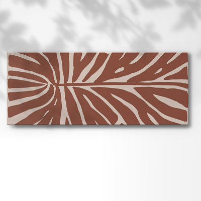 «Terra Cotta Block Palms III», reproduction sur toile