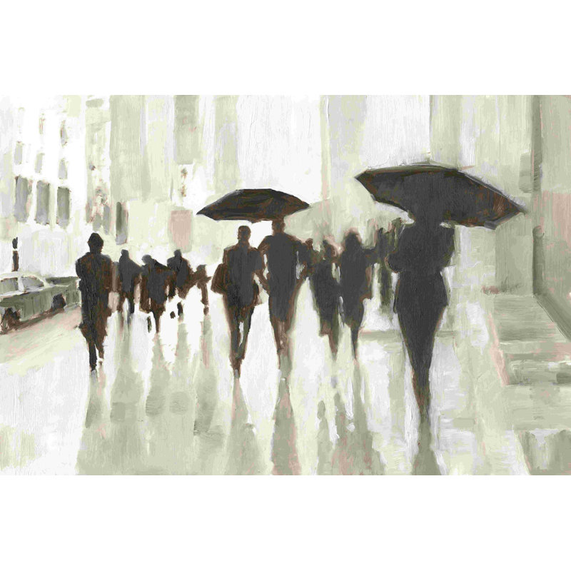 " Clearing Rain " by Ethan Harper Painting Print, 18" W x 12" H